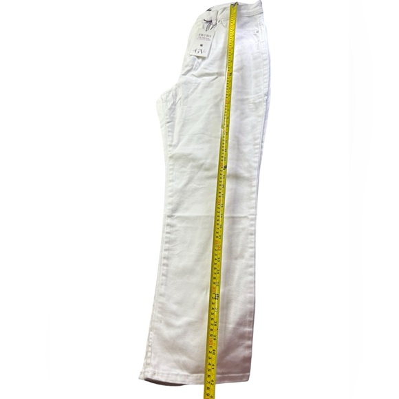 GLORIA VANDERBUILT Plus size 31 in. Solid Average Amanda vintage white jeans NWT - Picture 6 of 10